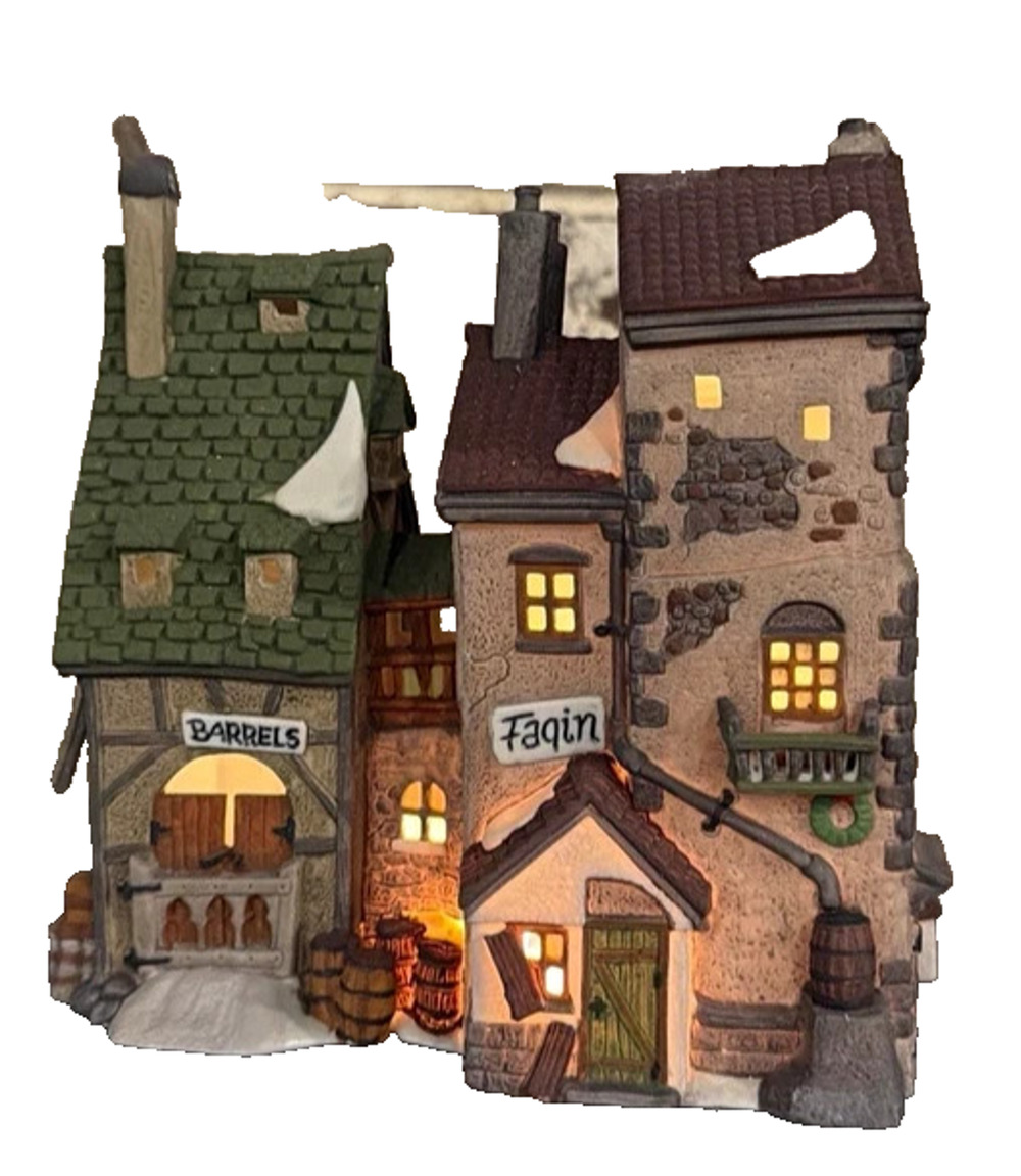 Dept 56 Dickens Heritage Village Oliver Twist Fagin's Hideaway w/Box & Light